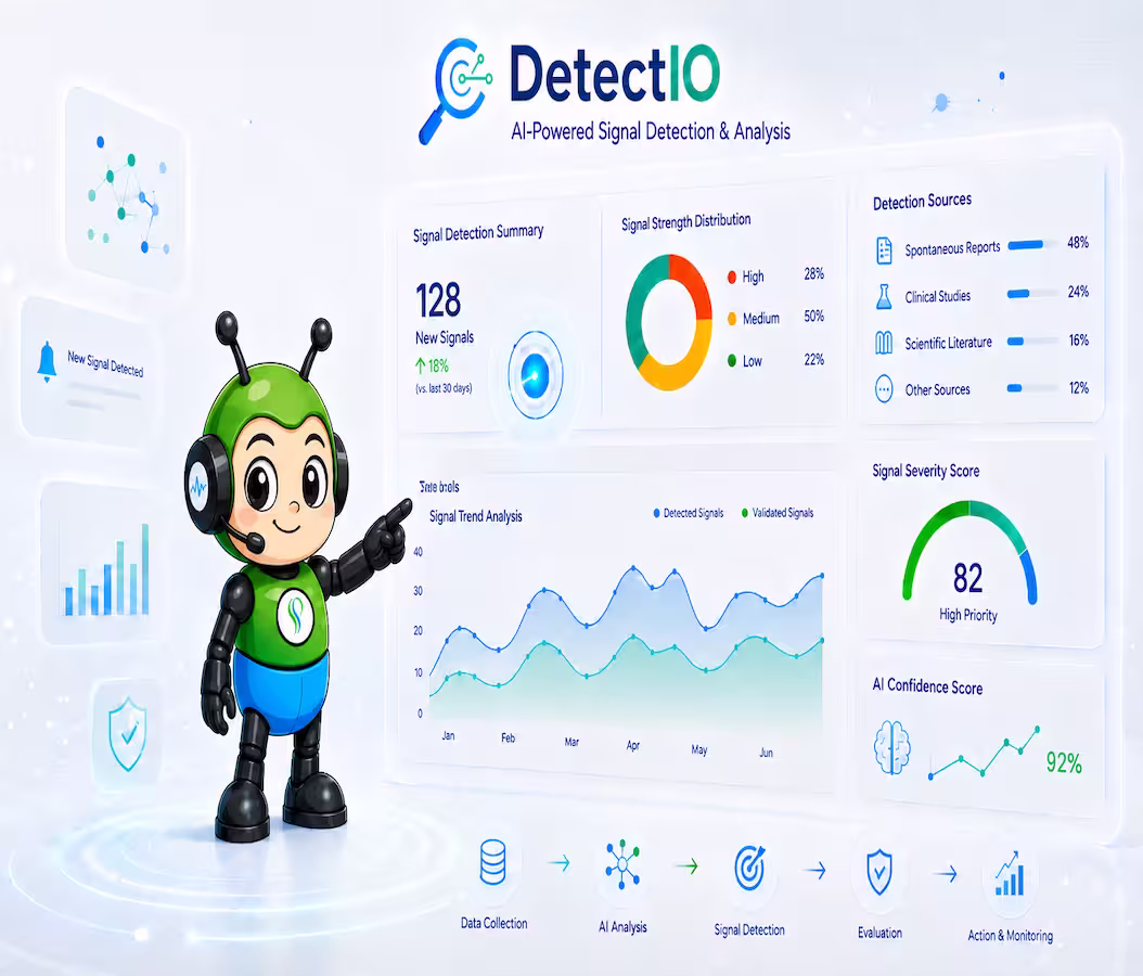 Advanced Signal Detection and Evaluation with DetectIO